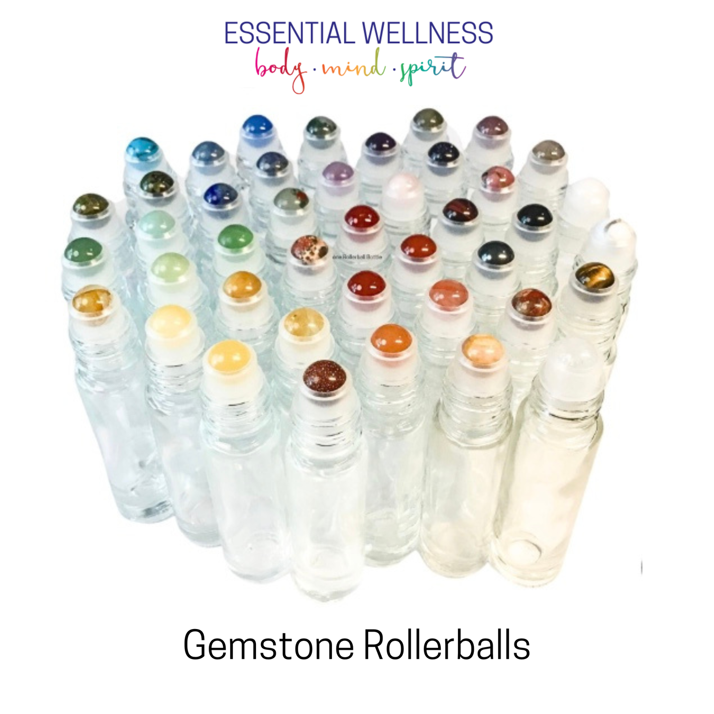 FROSTED PURPLE Roller Bottle 10/5ml - Choice of Cap & Roller
