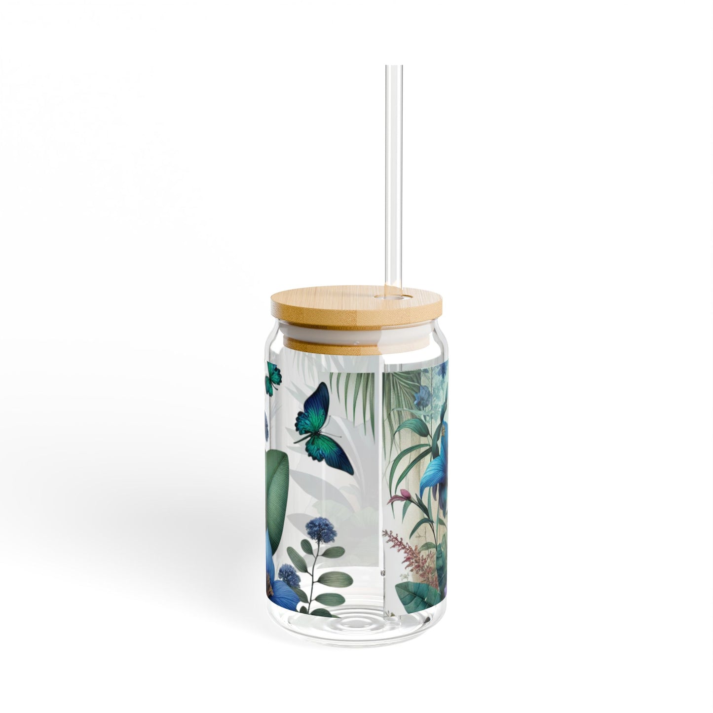 Tropical Oasis Glass Tumbler