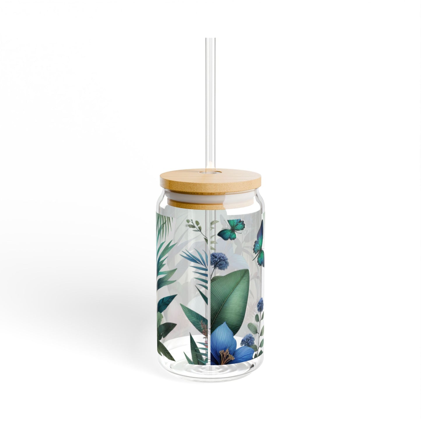 Tropical Oasis Glass Tumbler