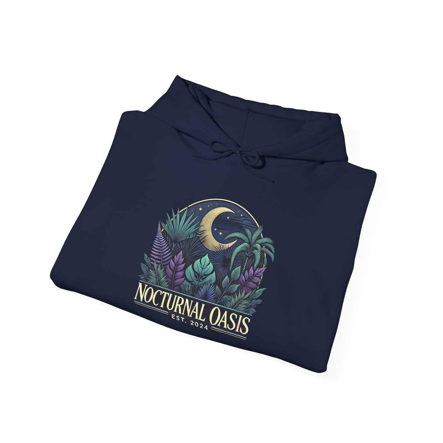 Nocturnal Oasis Hoodie Sweatshirt