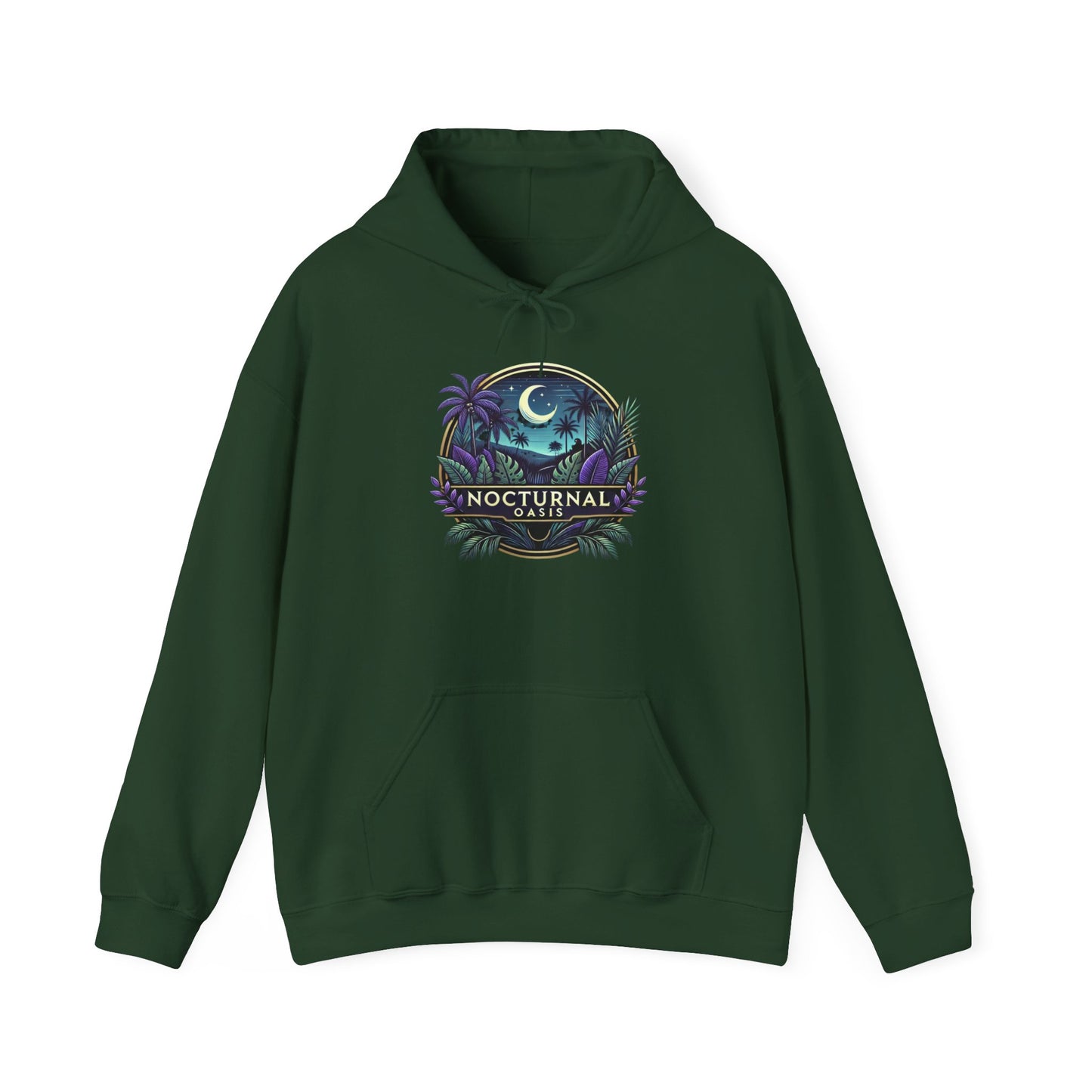 Nocturnal Oasis Hoodie Sweatshirt Logo