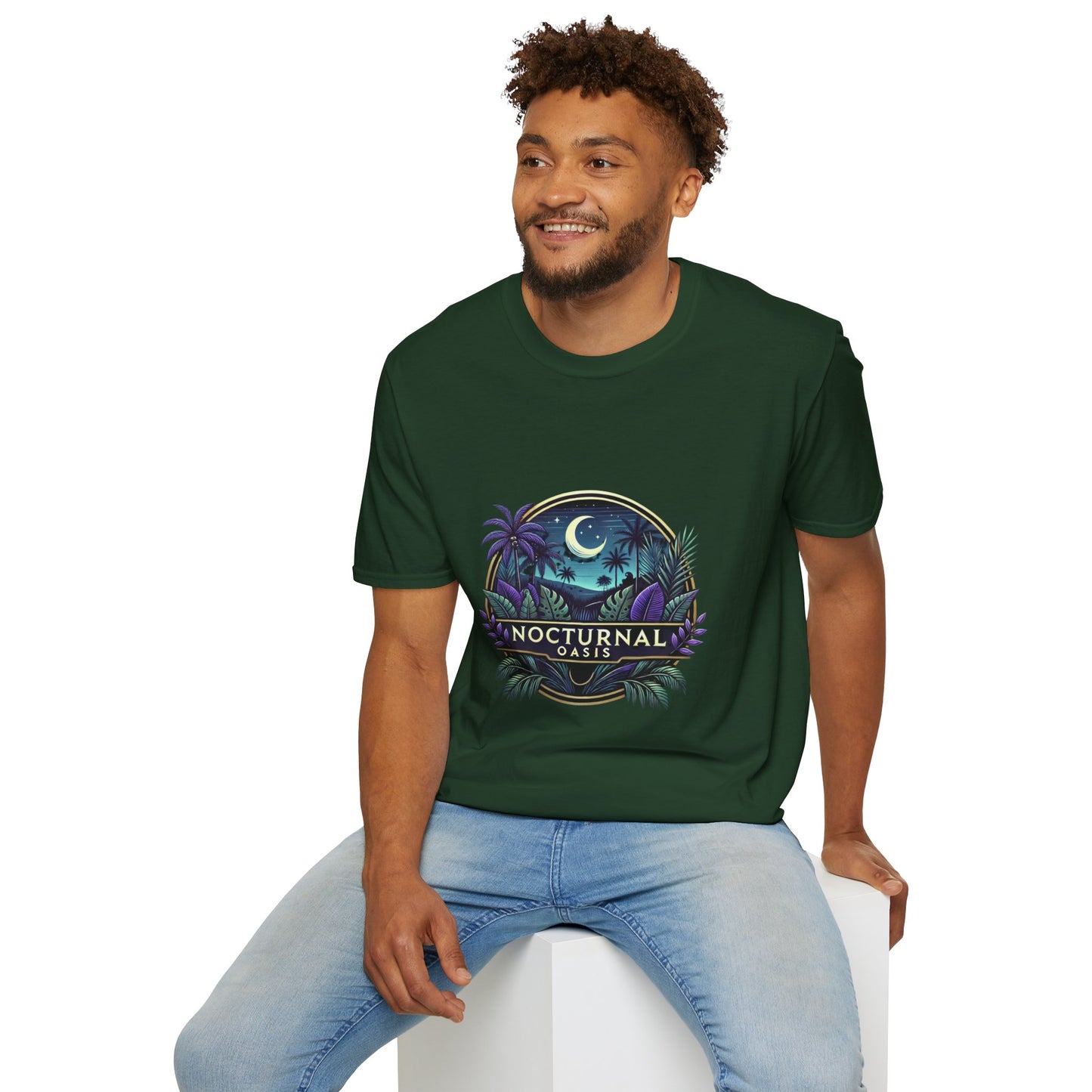 Nocturnal Oasis T-Shirt logo