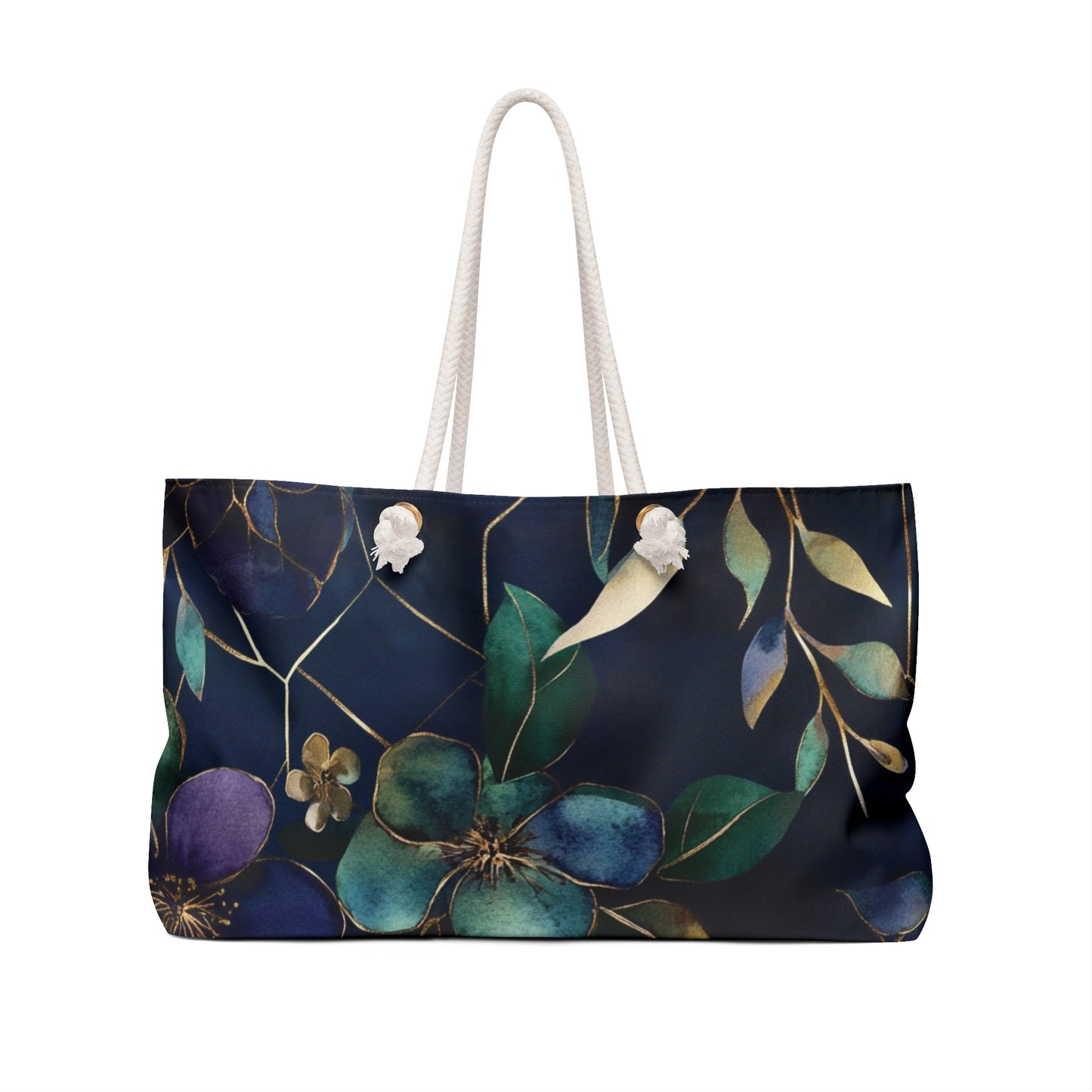 Midnight Bloom Luxe Tote