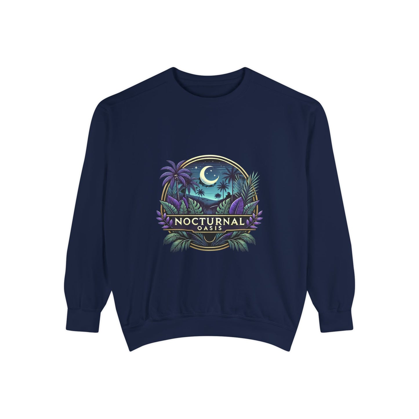 Nocturnal Oasis Sweatshirt Logo