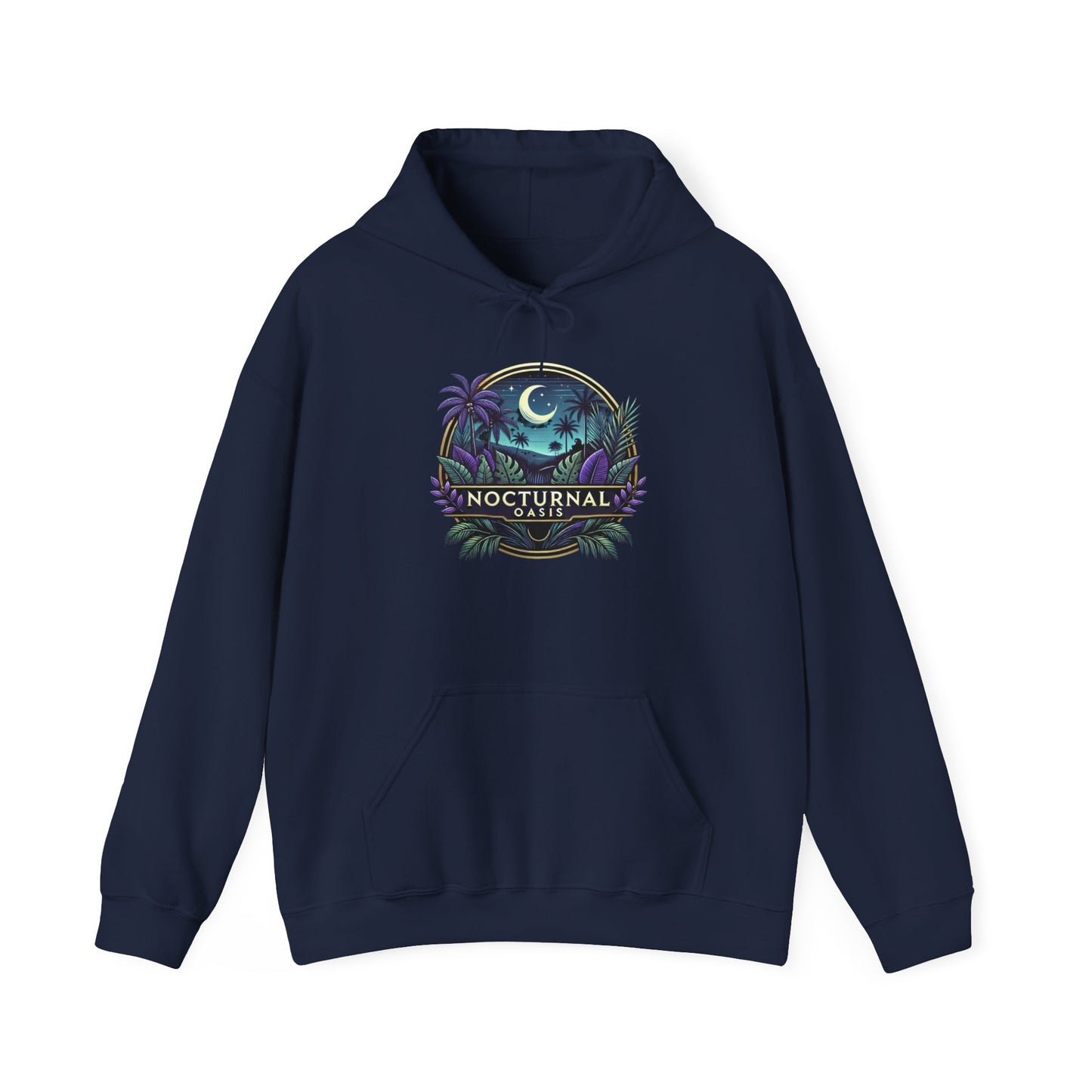 Nocturnal Oasis Hoodie Sweatshirt Logo