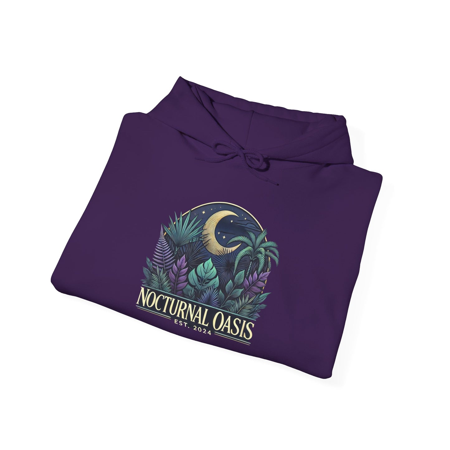 Nocturnal Oasis Hoodie Sweatshirt