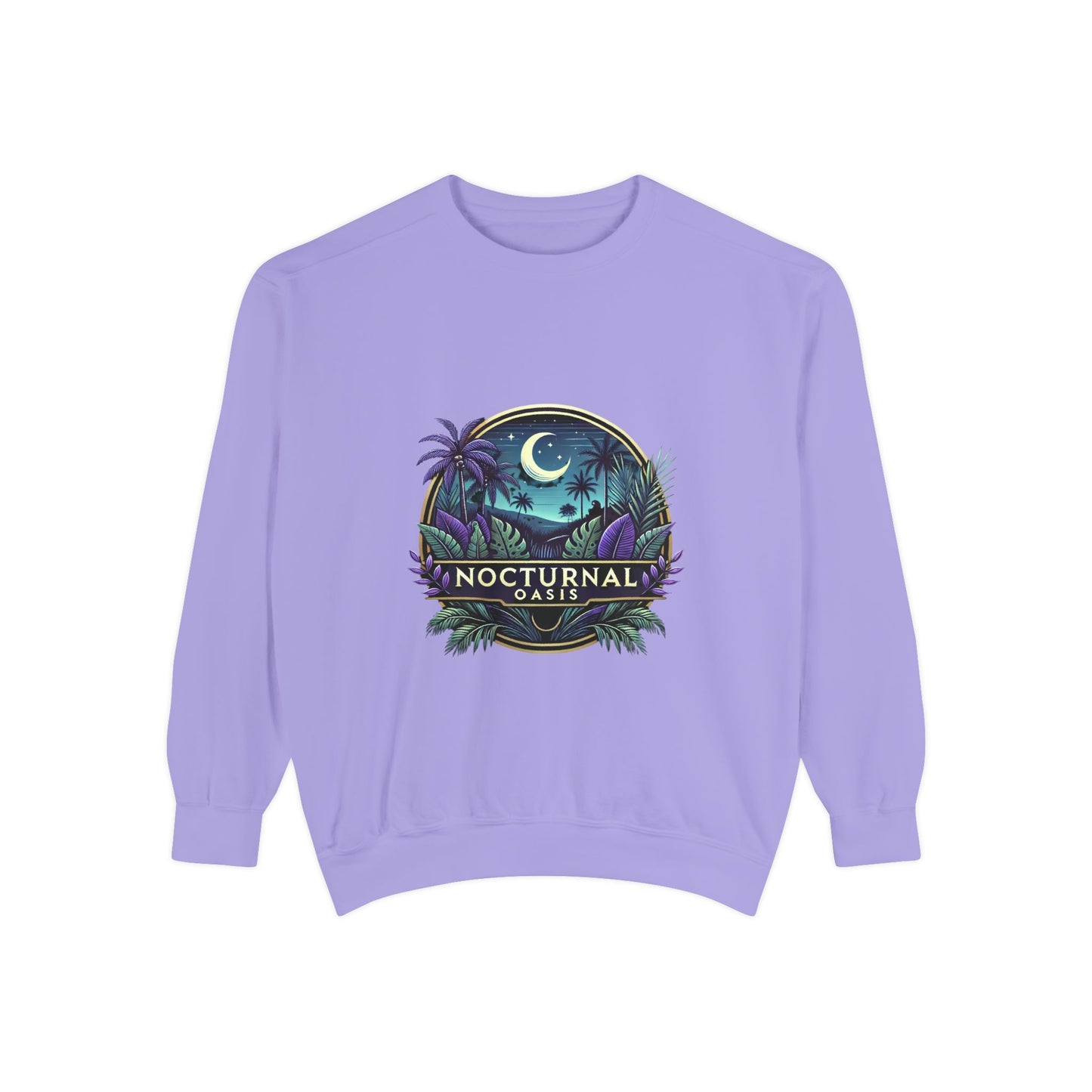 Nocturnal Oasis Sweatshirt Logo