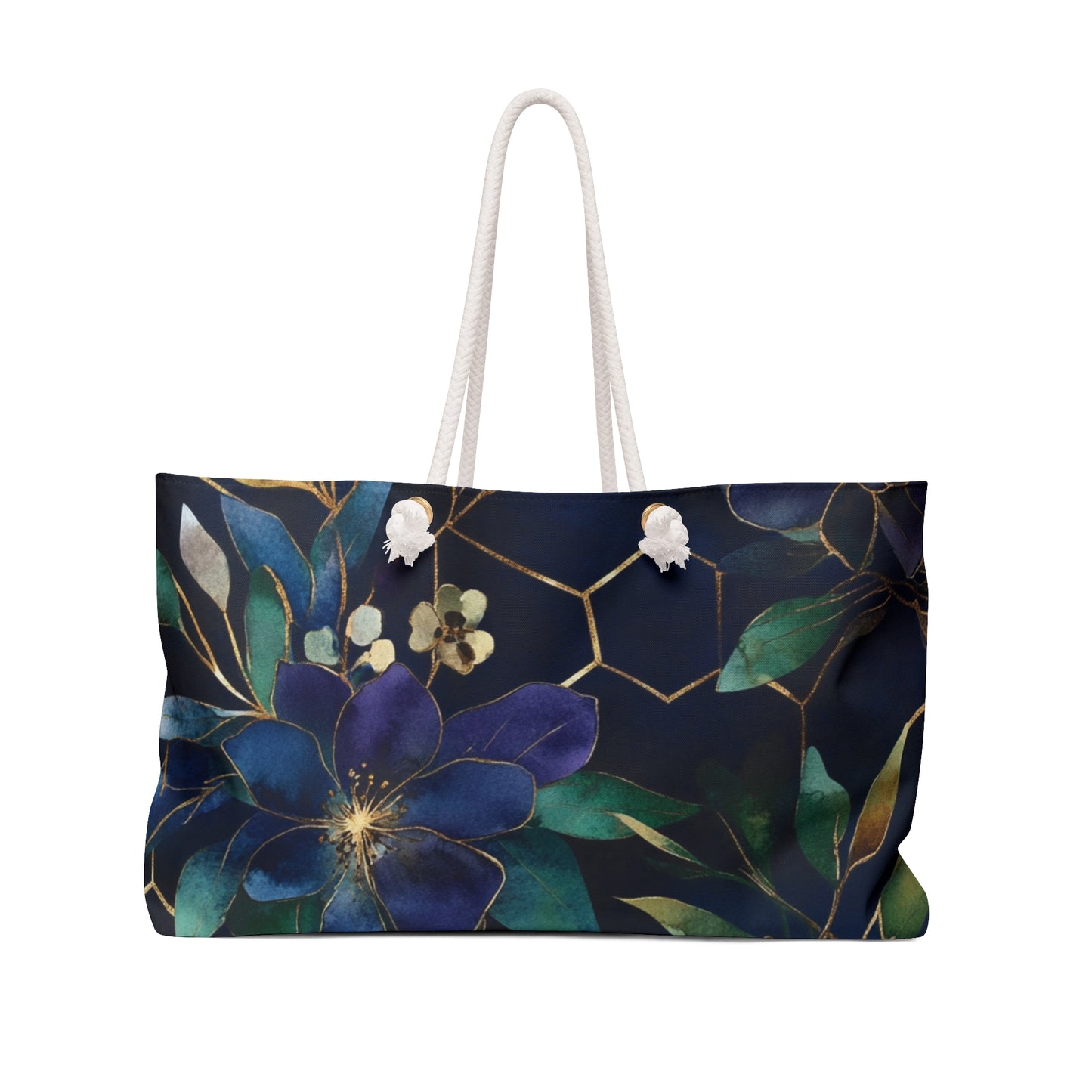 Midnight Bloom Luxe Tote