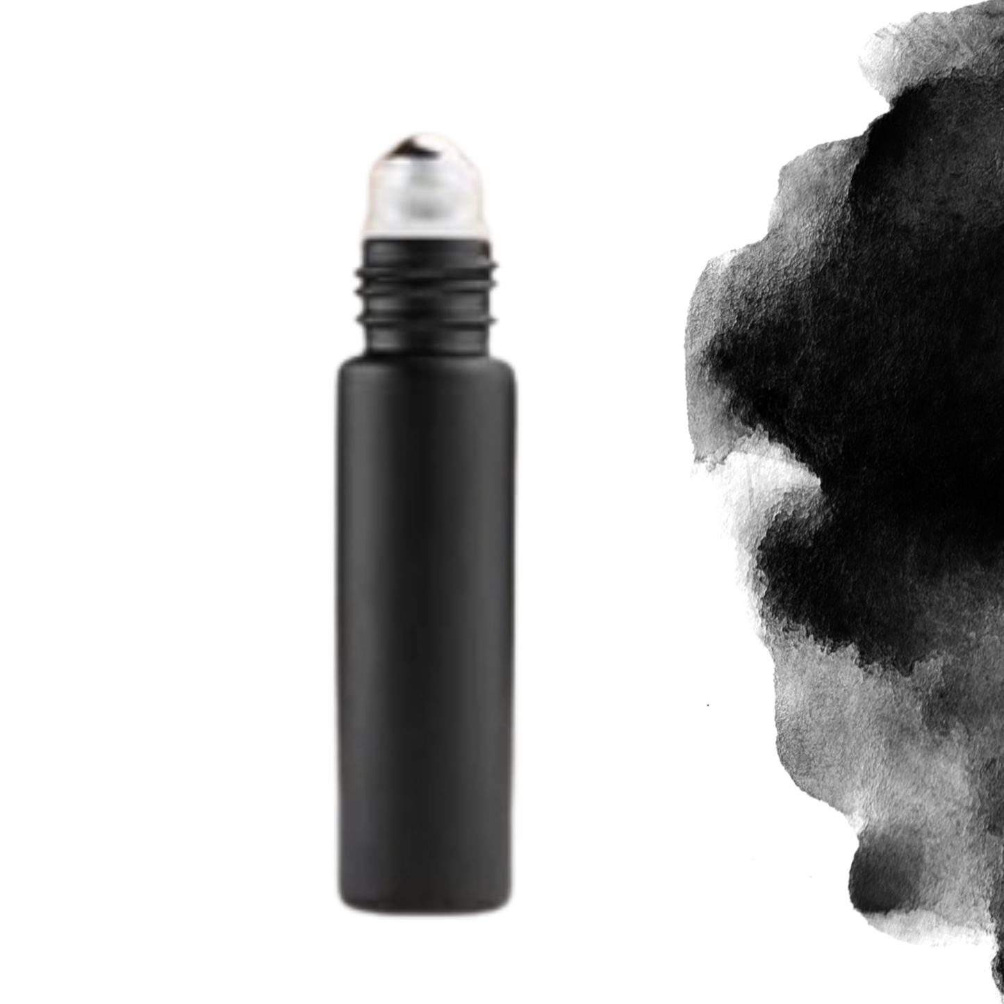 CLASSIC BLACK 10ml Roller - Choice of Cap Color & Rollerball