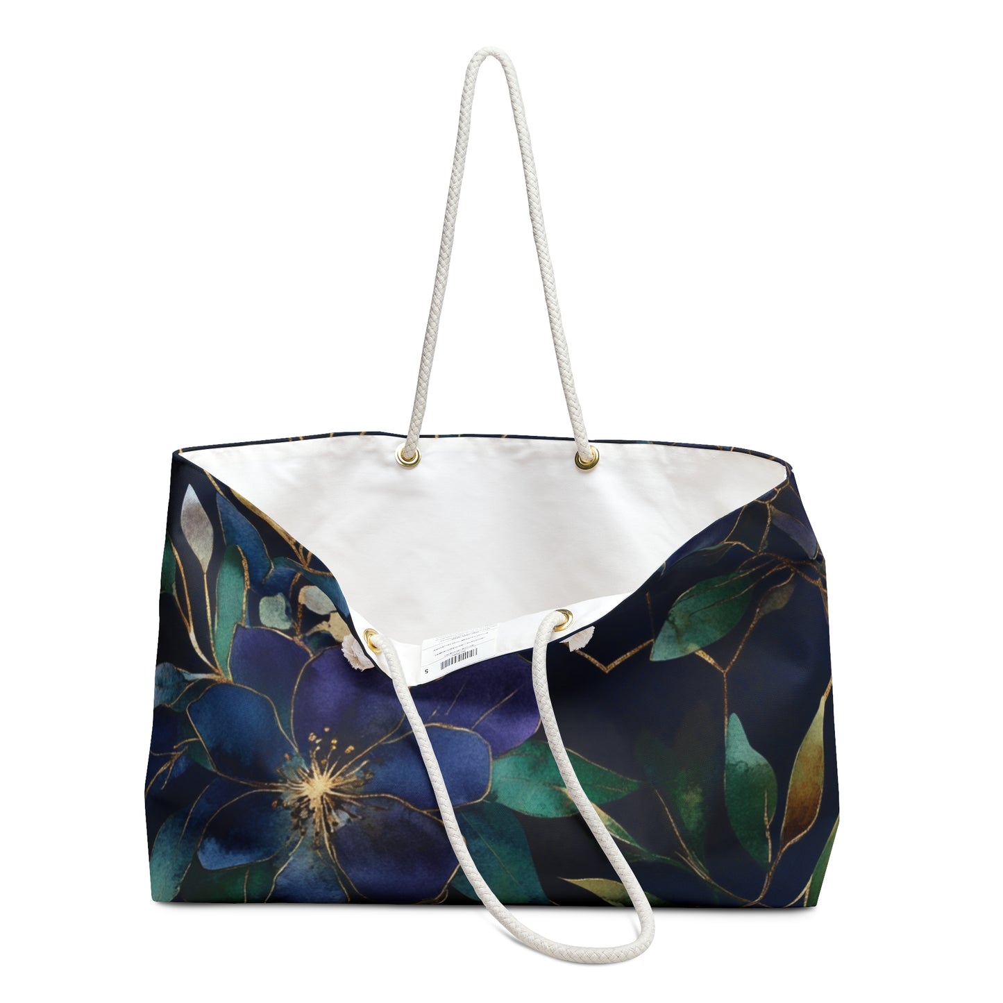 Midnight Bloom Luxe Tote