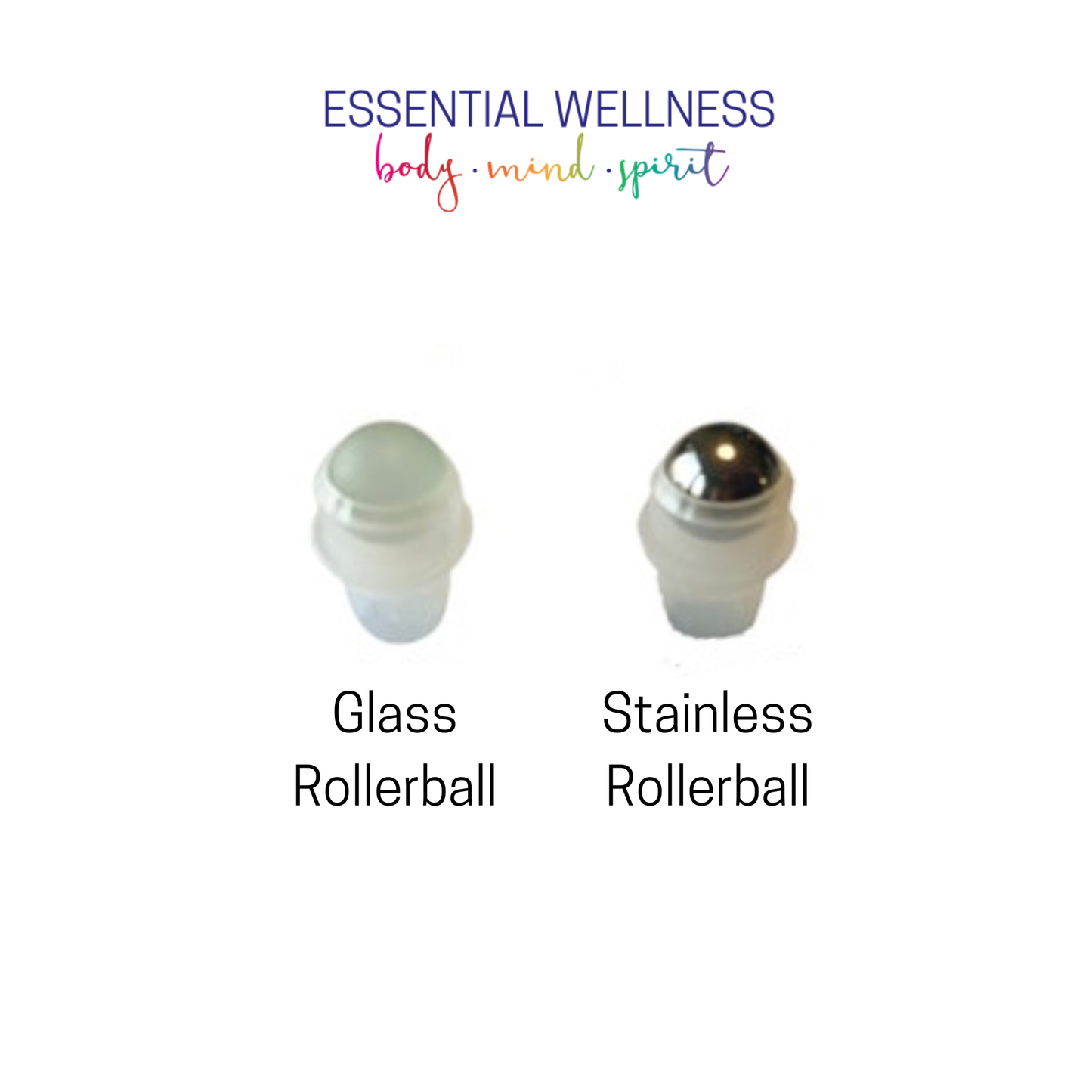 FROSTED COBALT Glass Roller Bottle 10/5ml with Bamboo Cap